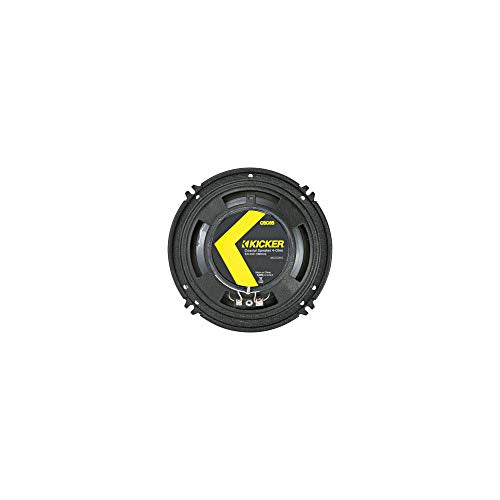 Kicker CSC654, CS 6.5" 2-Way Coaxial Speakers, 4-Ohm (46CSC654) (OB)
