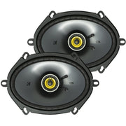 Kicker CSC684, CS 6X8" 2-Way Coaxial Speakers, 4-Ohm (46CSC684) (OB)