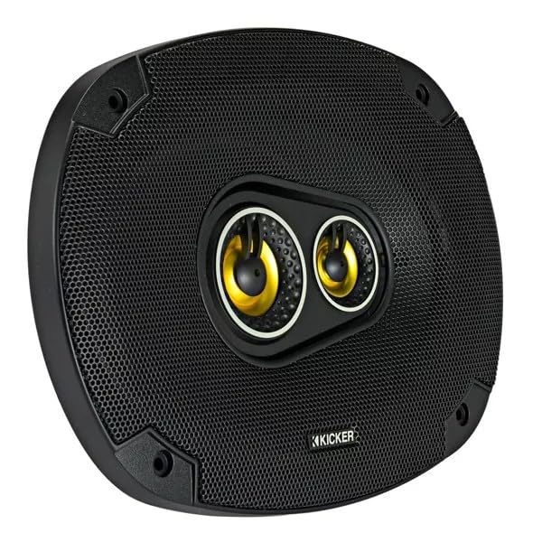 Kicker CSC6934, CS 6X9" 3-Way Full Range Speakers, 4-Ohm (46CSC6934) (OB)