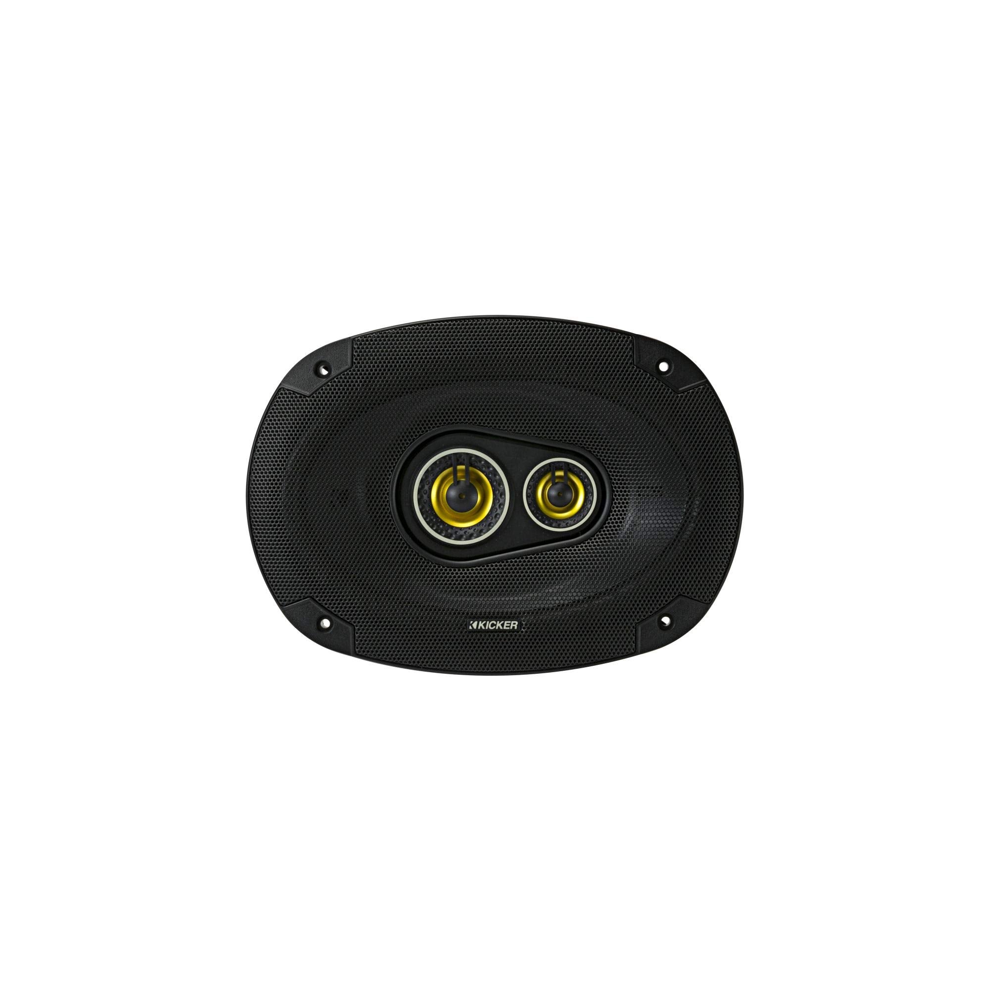 Kicker CSC6934, CS 6X9" 3-Way Full Range Speakers, 4-Ohm (46CSC6934) (OB)