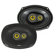 Kicker CSC6934, CS 6X9" 3-Way Full Range Speakers, 4-Ohm (46CSC6934) (OB)