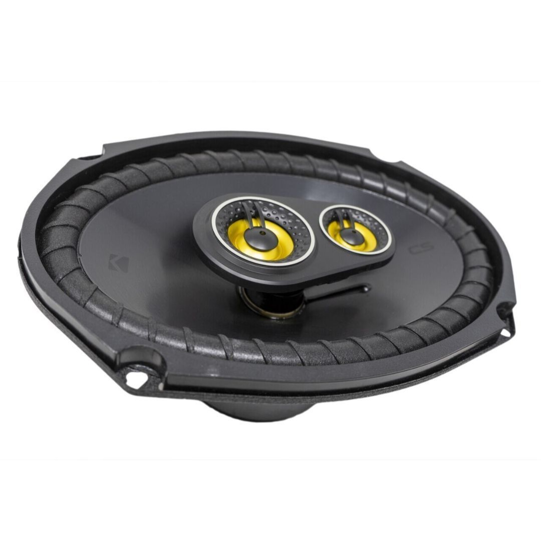 Kicker CSC6934, CS 6X9" 3-Way Full Range Speakers, 4-Ohm (46CSC6934) (OB)