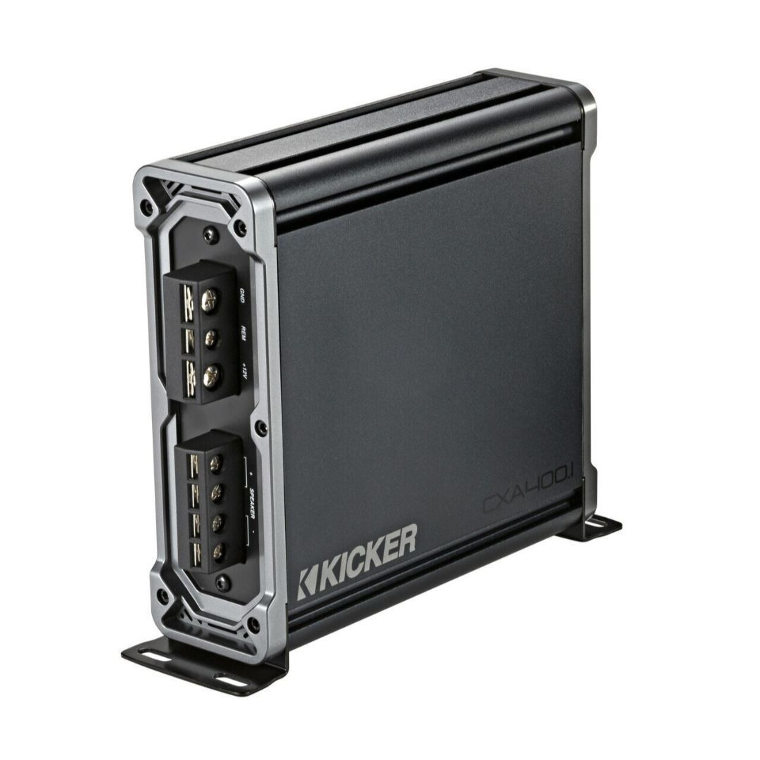 Kicker CXA4001, CX Monoblock Class D Subwoofer Amplifier, 400W (46CXA4001) (OB)