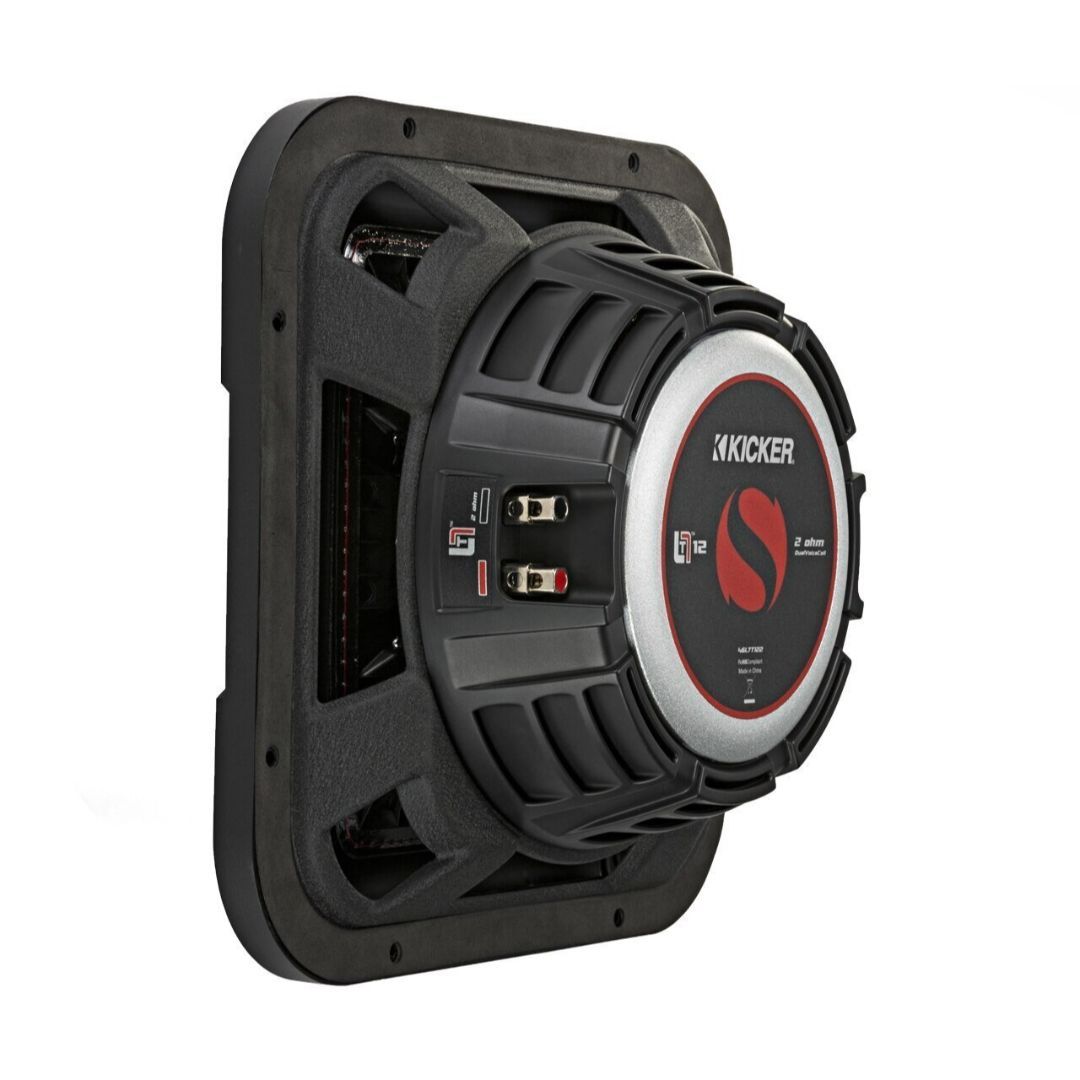 Kicker L7T84, L7T 8" Dual Voice Coil Subwoofer, 4-Ohm (46L7T84) (OB)