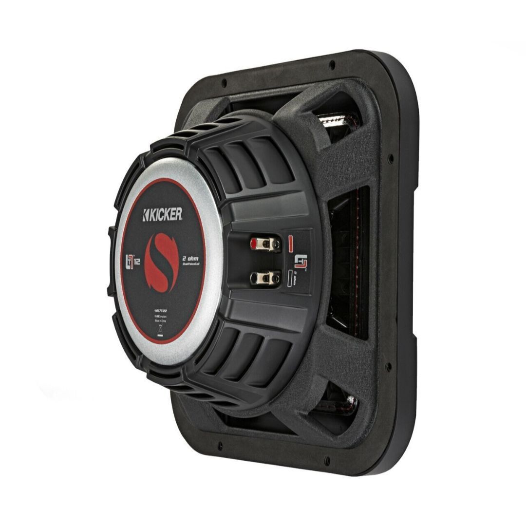 Kicker L7T84, L7T 8" Dual Voice Coil Subwoofer, 4-Ohm (46L7T84) (OB)
