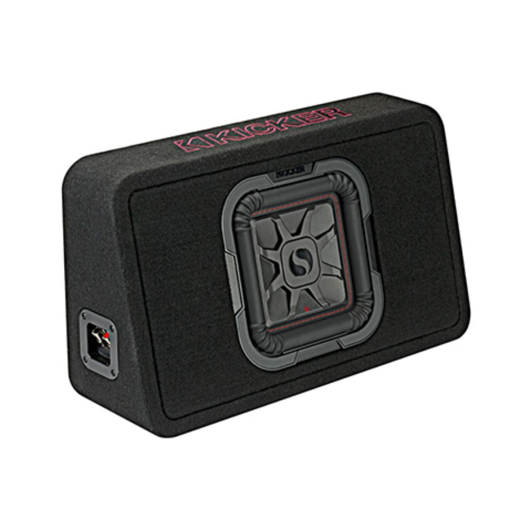 Kicker TL7T82, TL7T 8" Solo-Baric Subwoofer In Thin Profile Enclosure, 2-Ohm (46TL7T82) (OB)