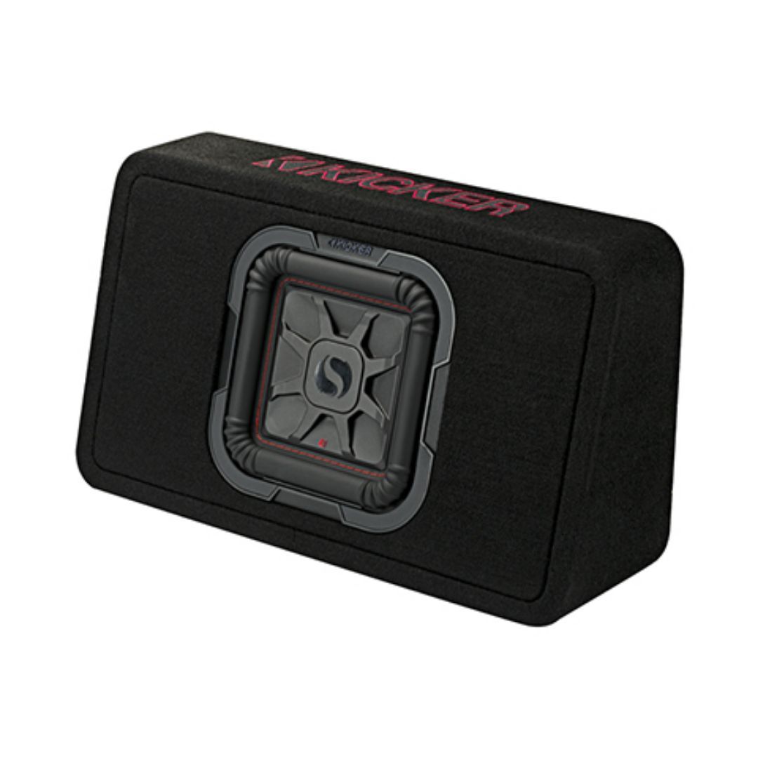 Kicker TL7T82, TL7T 8" Solo-Baric Subwoofer In Thin Profile Enclosure, 2-Ohm (46TL7T82) (OB)