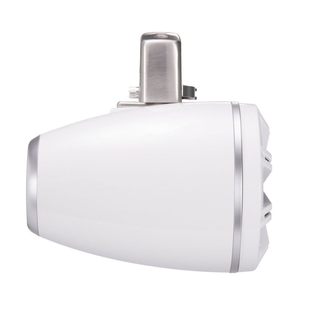 Kicker KMTDC65W, KMTDC 6.5" Loaded Marine Dual Cans Speaker Pair, White/White (45KMTDC65W) (OB)