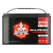 Shuriken SK-BT120, 2400W 120Amp Hours Large Size AGM 12V Battery