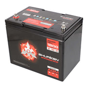 Shuriken SK-BT80, 1800W 80Amp Hours Large Size AGM 12V Battery