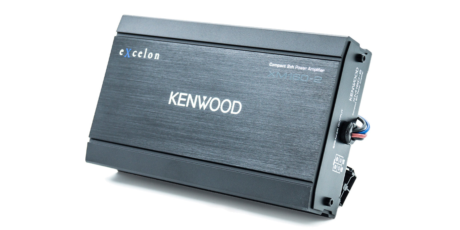 Kenwood XM160-2-98, 2 XM Series 2 Channel Amplifier for 1998-2013 Harley-Davidson Motorcycles
