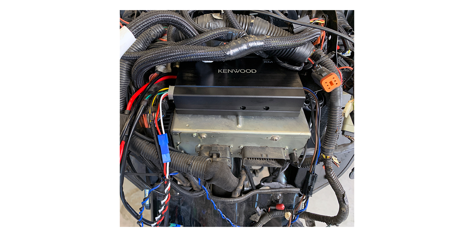 Kenwood XM160-2-98, 2 XM Series 2 Channel Amplifier for 1998-2013 Harley-Davidson Motorcycles