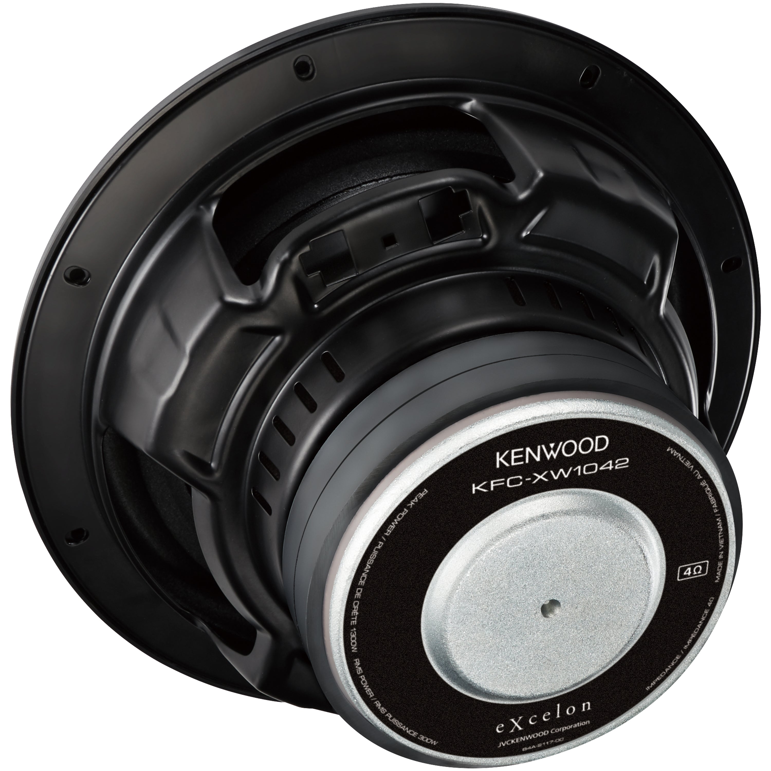 Kenwood KFC-XW1042, eXcelon 10" Single Voice Coil Subwoofer - 300W