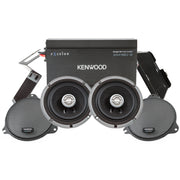 Kenwood P-HD1F, Plug and Play Front Amplified Audio Upgrade Package for Select 2014-Up Harley-Davidson Motorcycles