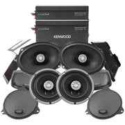 Kenwood P-HD3FR, Plug and Play Front & Rear Amplified Audio Upgrade Package for Select 2014-Up Harley-Davidson Motorcycles