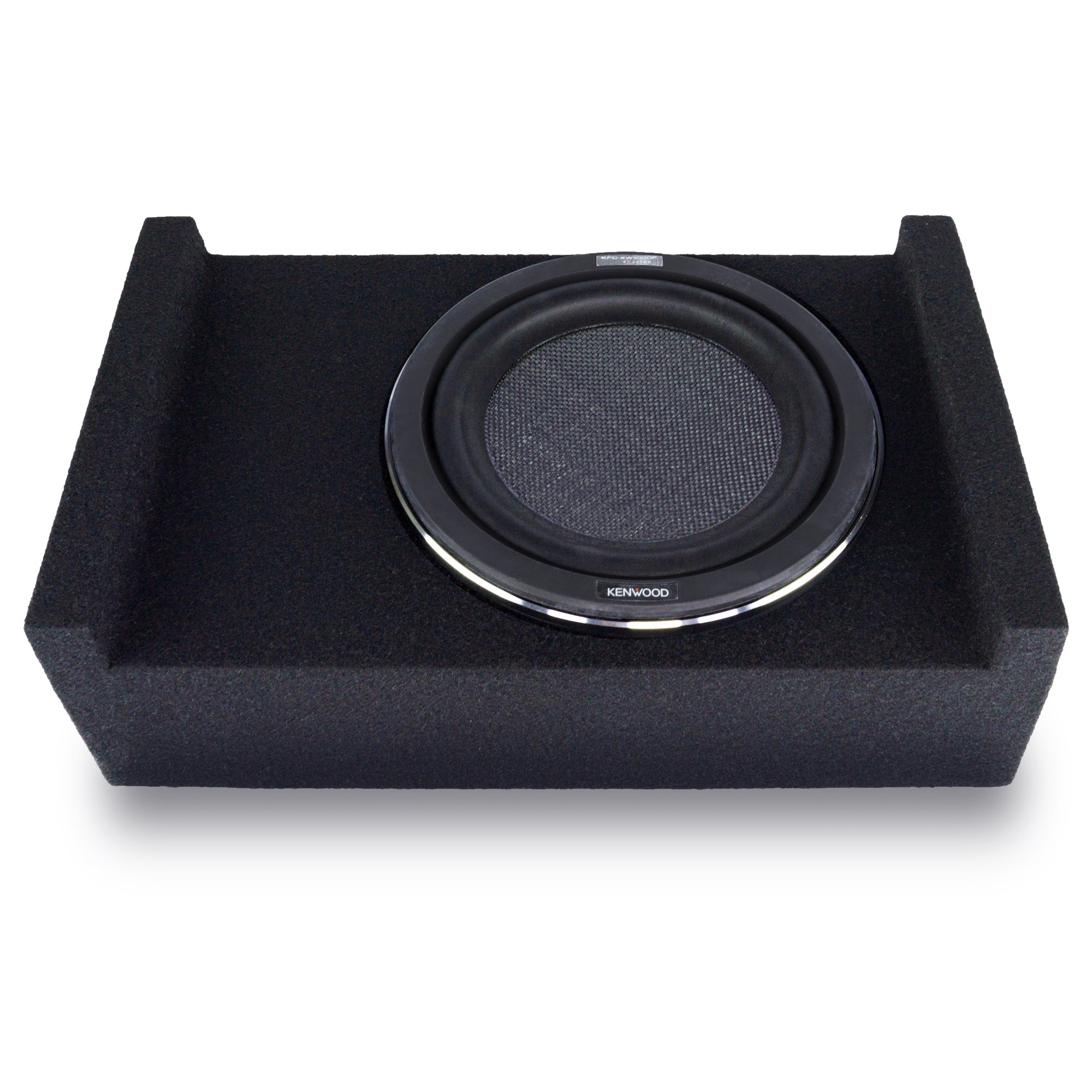 Kenwood P-XW1002B, eXcelon 10" Subwoofer With Sealed Down-Firing Enclosure