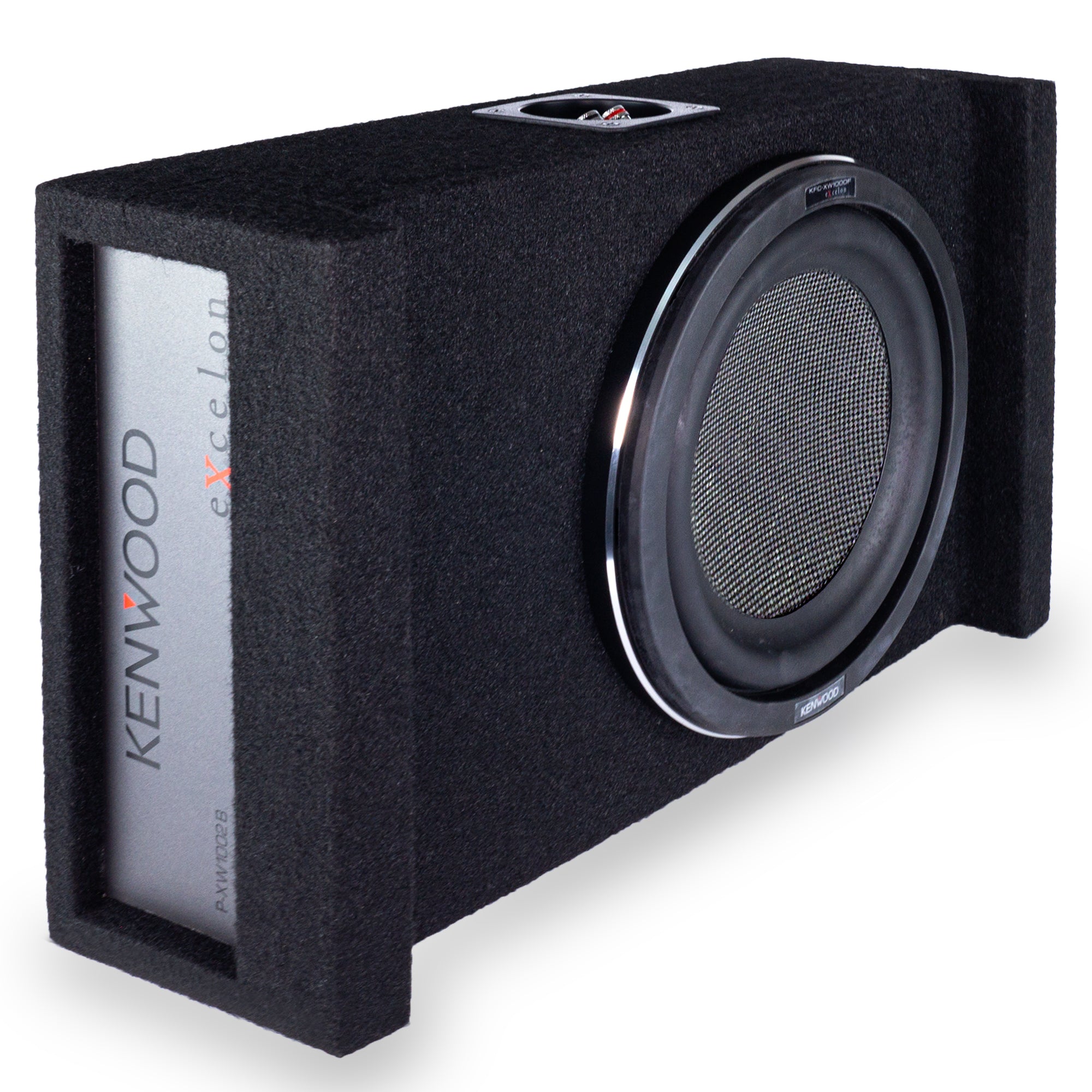 Kenwood P-XW1002B, eXcelon 10" Subwoofer With Sealed Down-Firing Enclosure