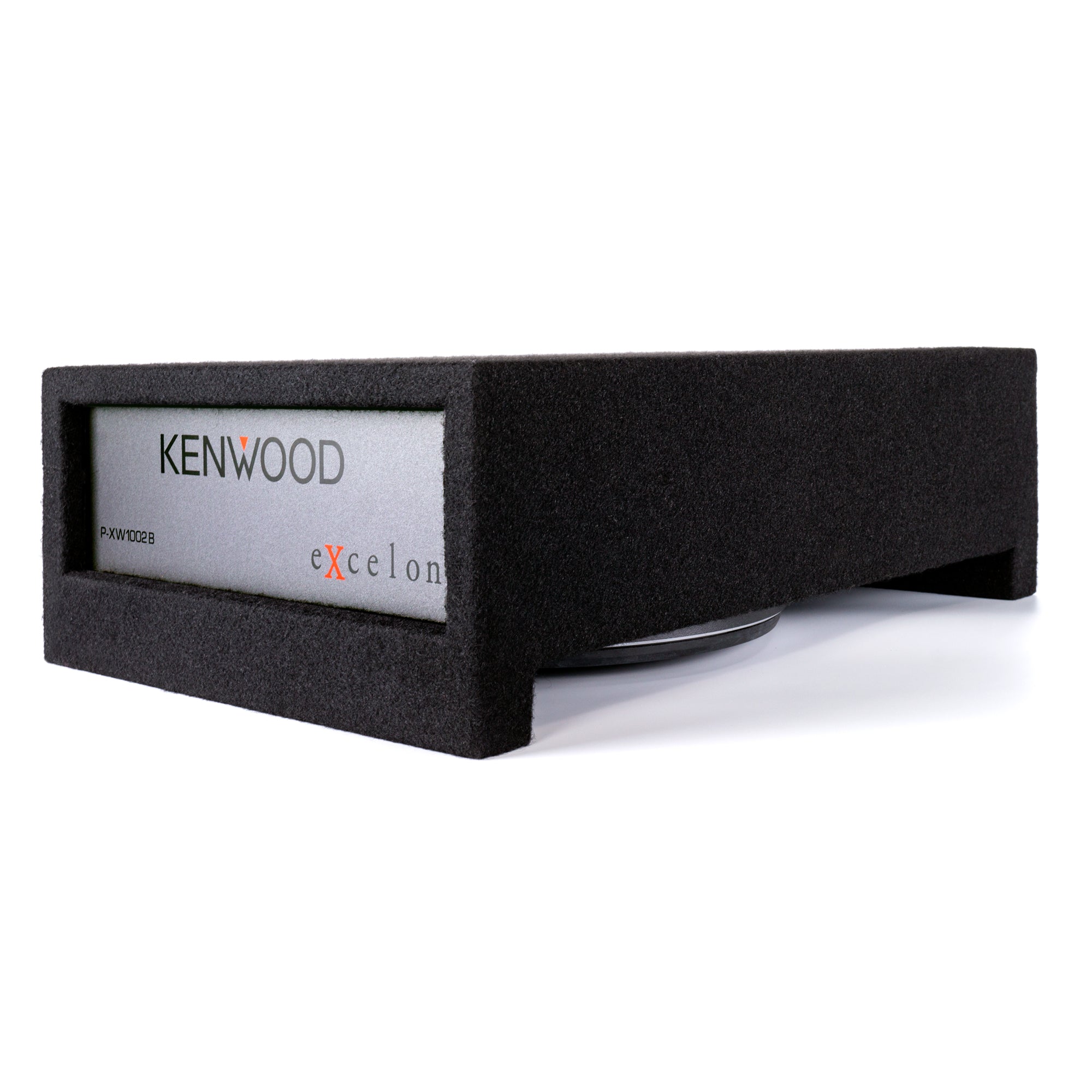 Kenwood P-XW1002B, eXcelon 10" Subwoofer With Sealed Down-Firing Enclosure