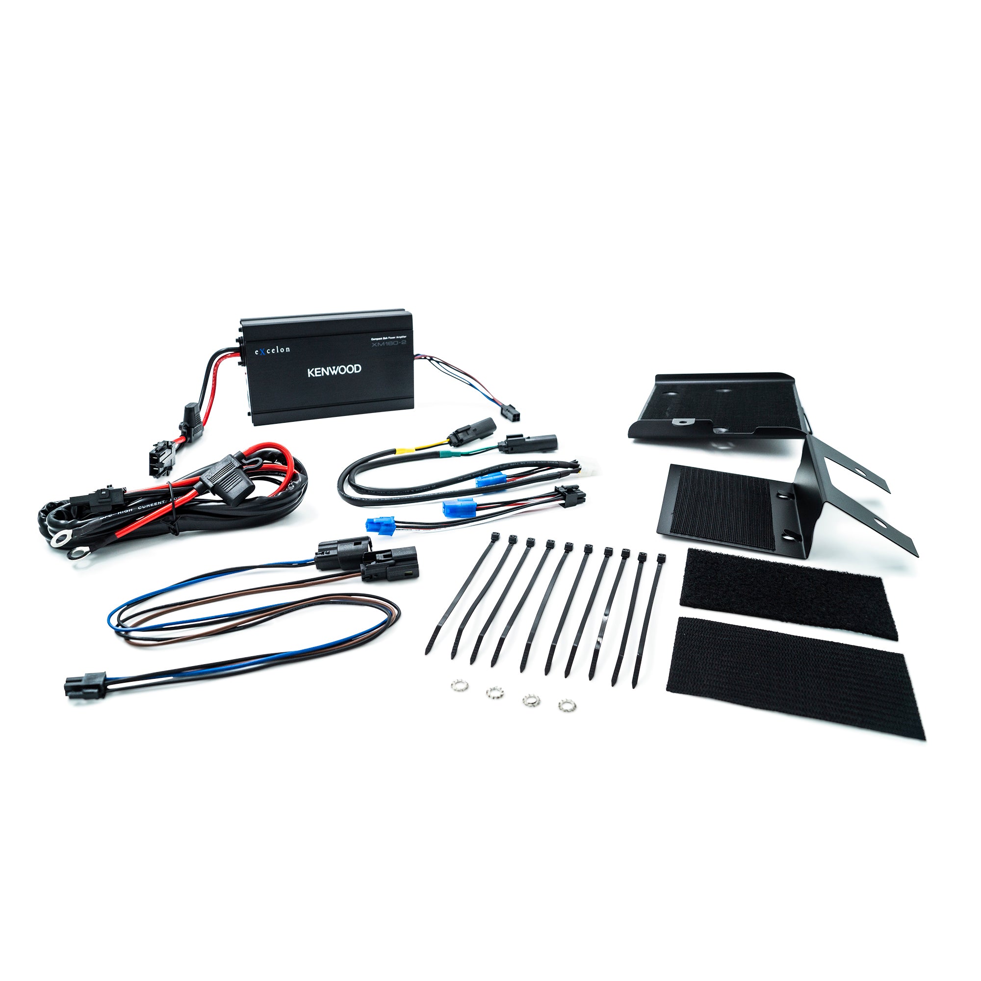 Kenwood XM160-2, 2 XM Series 2 Channel Amplifier for 2014-Up Harley-Davidson Motorcycles