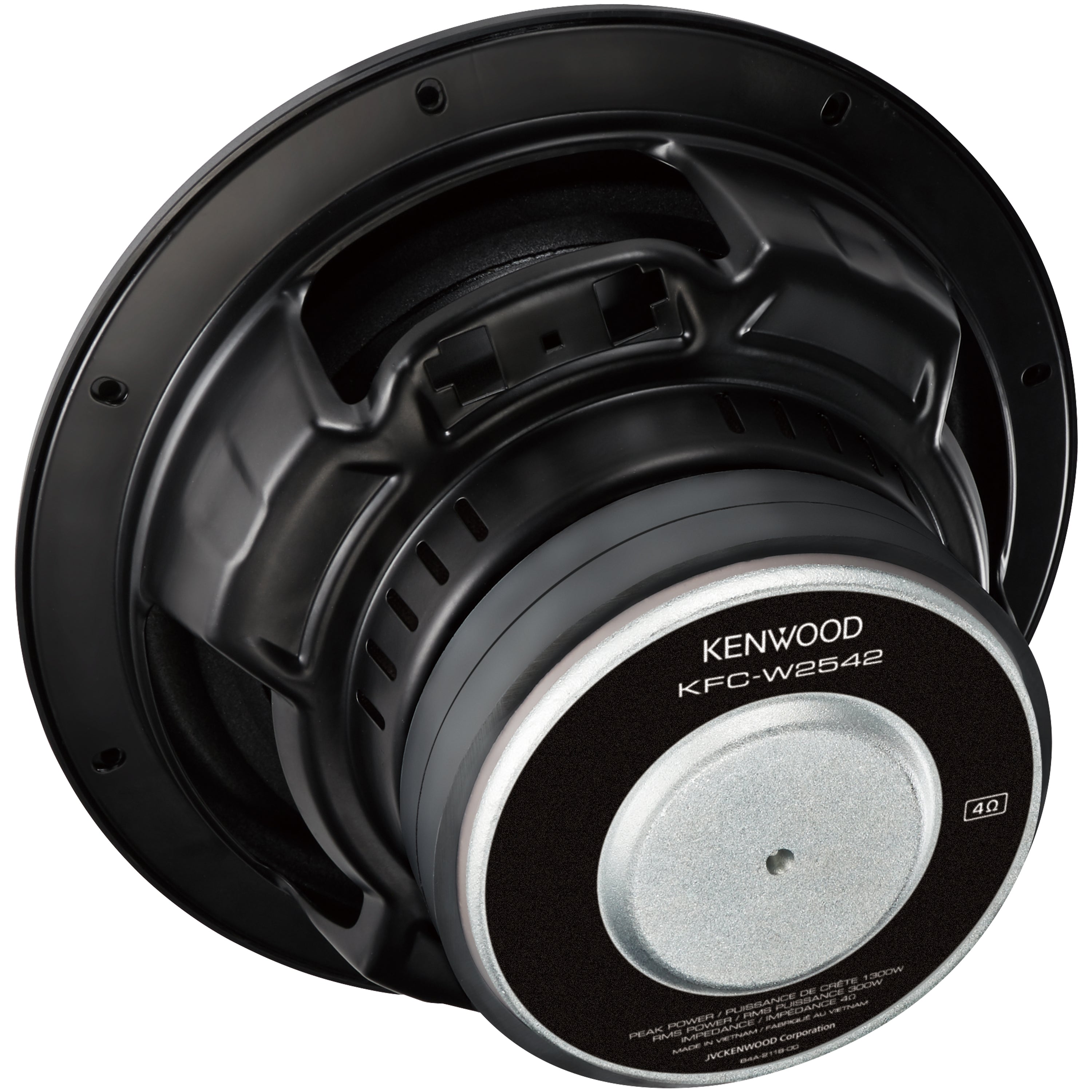 Kenwood KFC-W2542, 10" Single Voice Coil Subwoofer - 300W