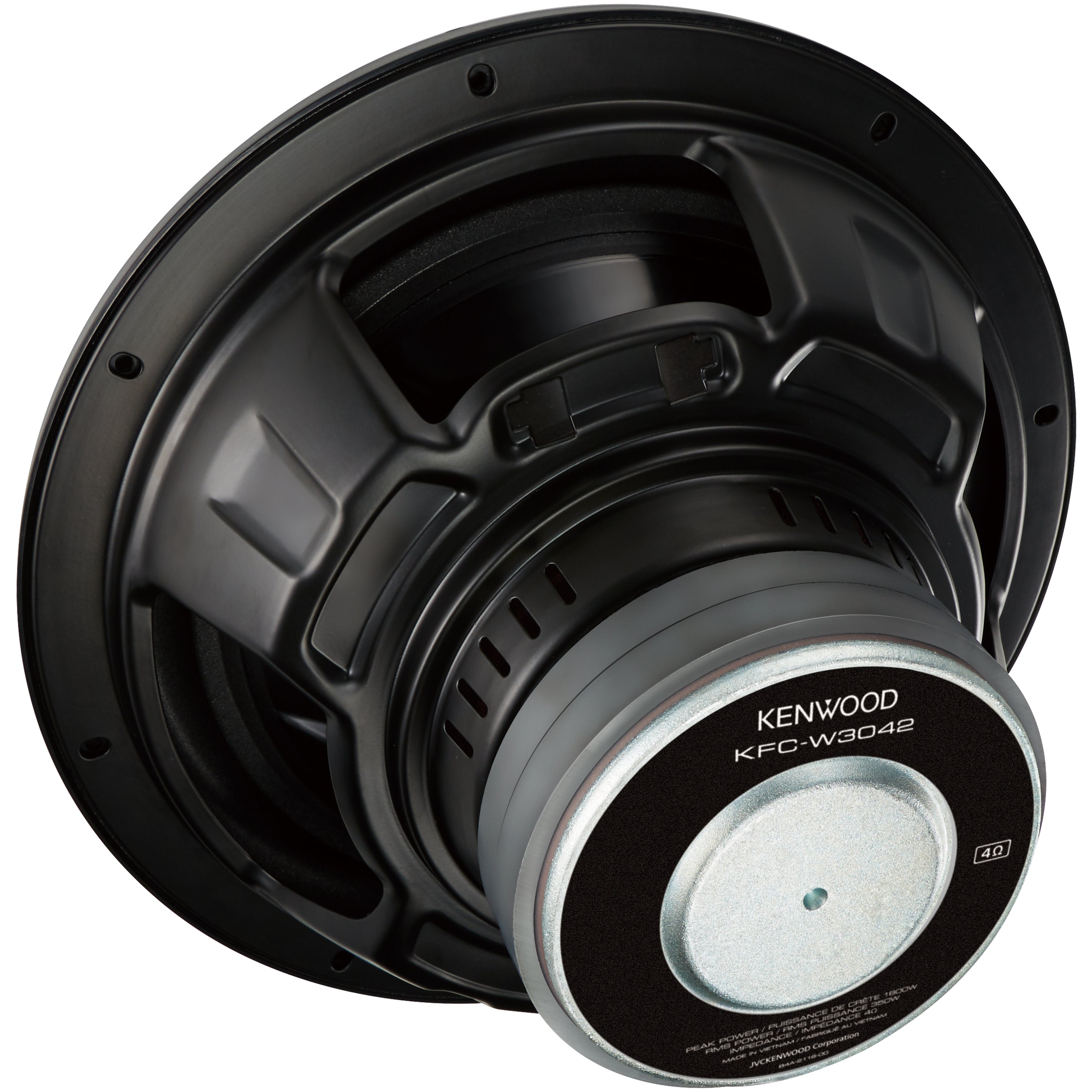 Kenwood KFC-W3042, 12" Single Voice Coil Subwoofer - 350W