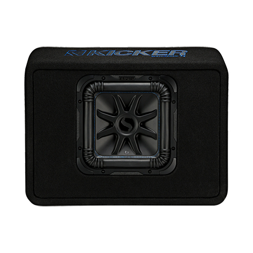 Kicker TL7S102, L7S Single10" Subwoofer In Thin-Profile Enclosure, 2-Ohm (44TL7S102) (OB)