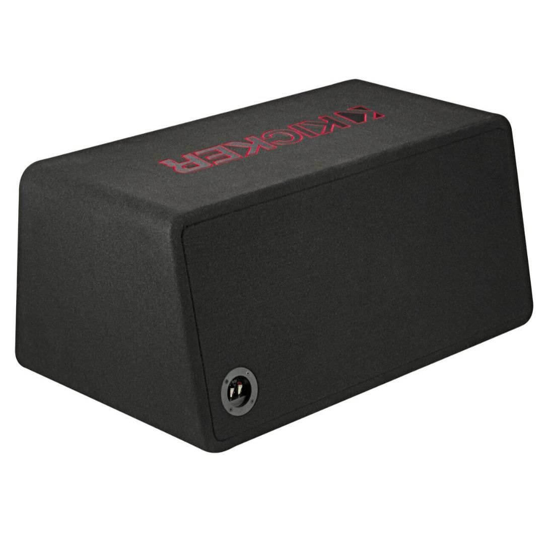Kicker DL7R122, L7R Dual 12" Subwoofer In The Cwr Style Vented Enclosure, 2-Ohm (45DL7R122) (OB)
