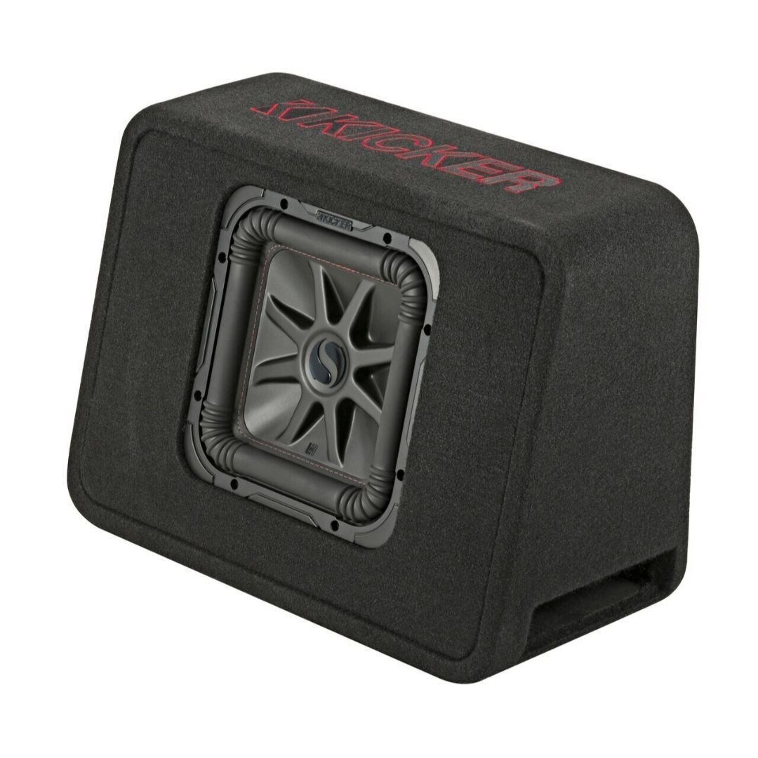 Kicker TL7R102, L7R 10" Subwoofer In The CWR Style Truck Enclosure, 2-Ohm (45TL7R102) (OB)