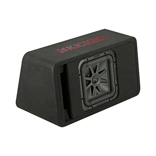 Kicker VL7R102, L7R 10" Subwoofer In a Trapezoidal Vented Enclosure, 2-Ohm (45VL7R102) (OB)