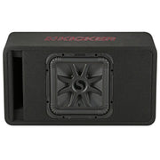 Kicker VL7R122, L7R Single 12" Subwoofer In A Trepezoidal Vented Enclosure, 2-Ohm (45VL7R122) (OB)