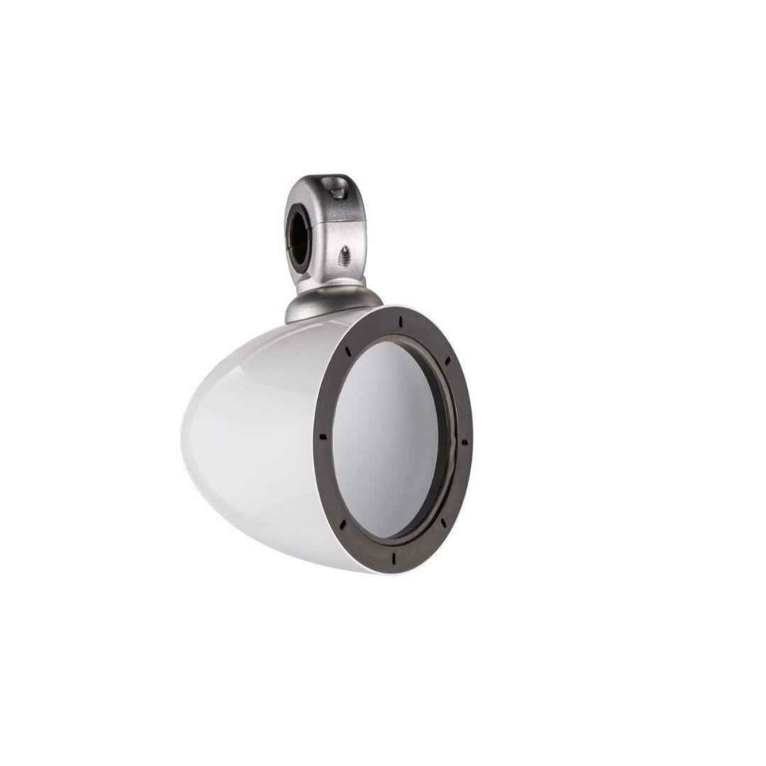 Kicker KMMTESW, Mini Tower Enclosures for 4" Drivers, White (40KMMTESW) (OB)