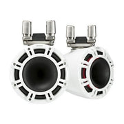 Kicker KMTC94W, KMTC 9" Horn-Loaded Tower Speaker System, White (44KMTC94W) (OB)