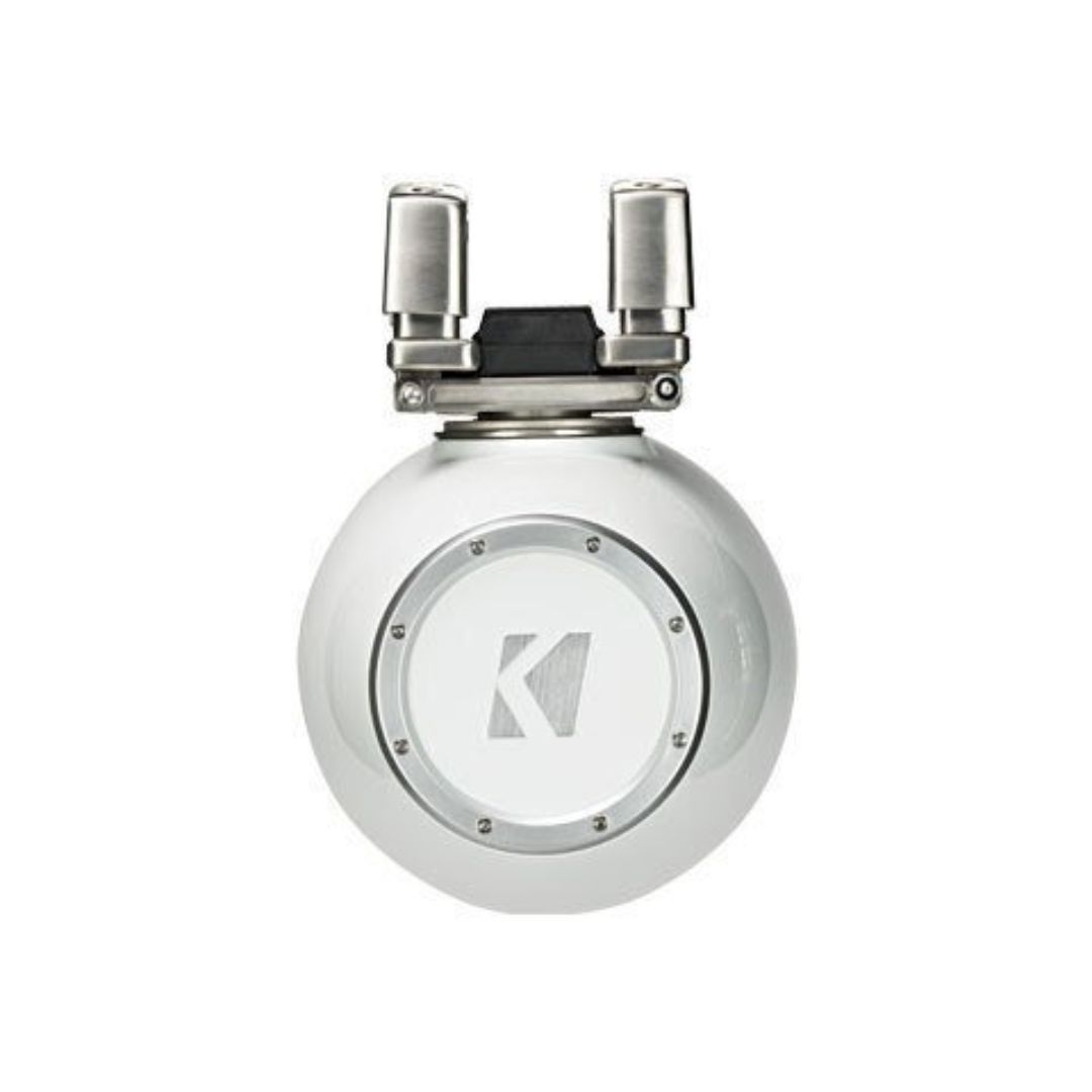 Kicker KMTC94W, KMTC 9" Horn-Loaded Tower Speaker System, White (44KMTC94W) (OB)