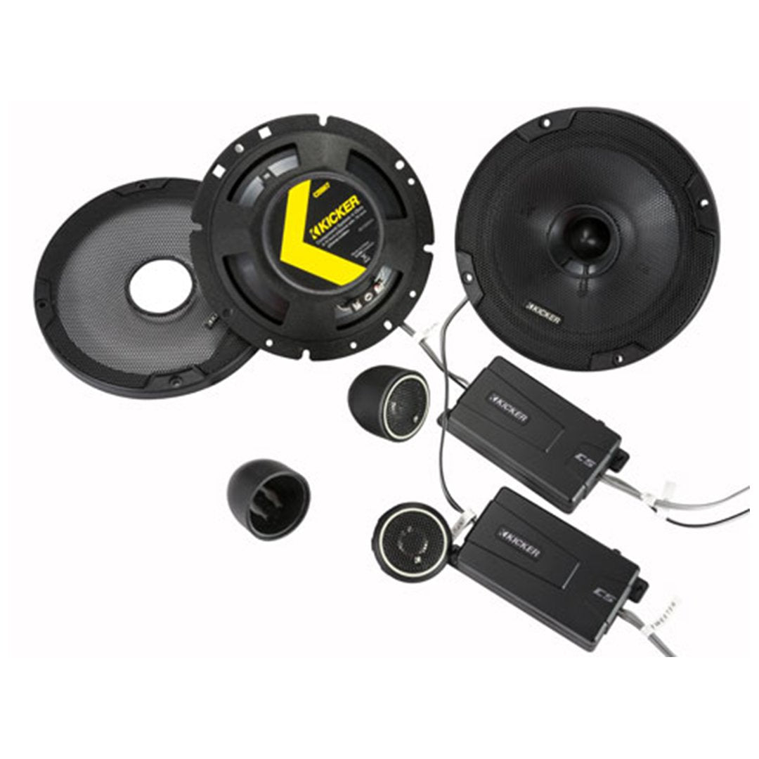 Kicker CSS674, CS 6.75" 2-Way Component Speaker System (46CSS674) (OB)