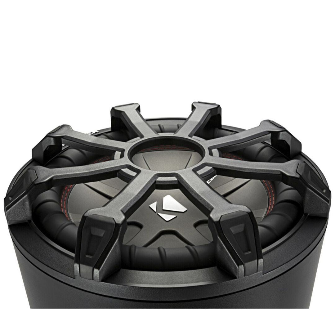 Kicker CWTB102, TB10 10" Subwoofer w/Passive Radiator; Weather-Proof Enclosure, 2-Ohm (46CWTB102) (OB)