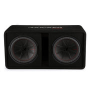 Kicker DCWR122, CompR Dual 12" Subwoofer In Vented Enclosure, 2 Ohm (48DCWR122) (OB)