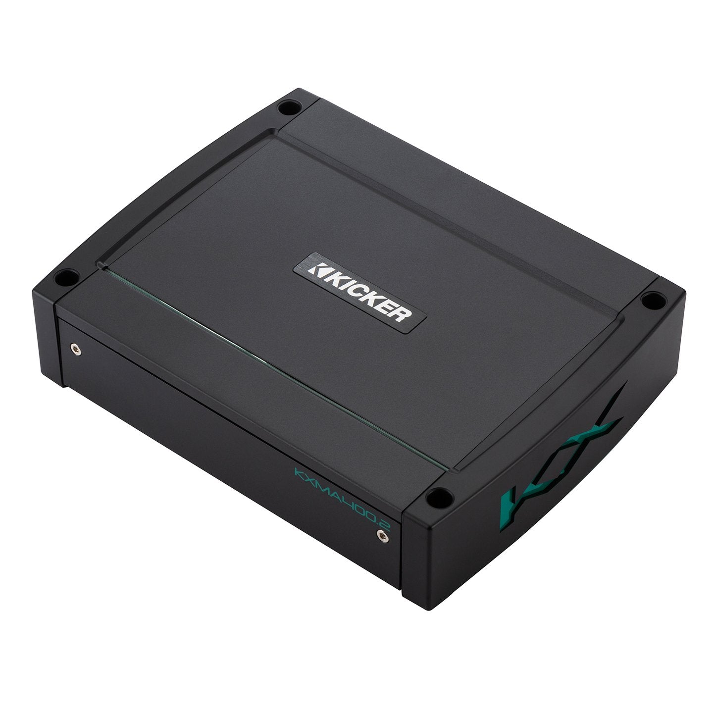 Kicker KXMA4002, KXMA Marine 2 Channel Class D Full Range Amplifier, 400W (48KXMA4002) (OB)