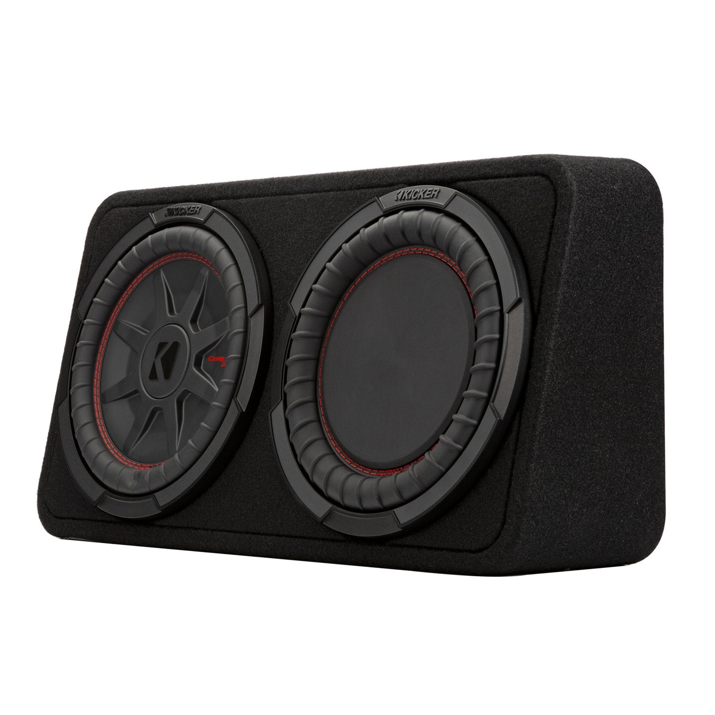 Kicker TCWRT102, CompRT 10" Subwoofer In Thin Profile Enclosure, 2 Ohm (48TCWRT102) (OB)