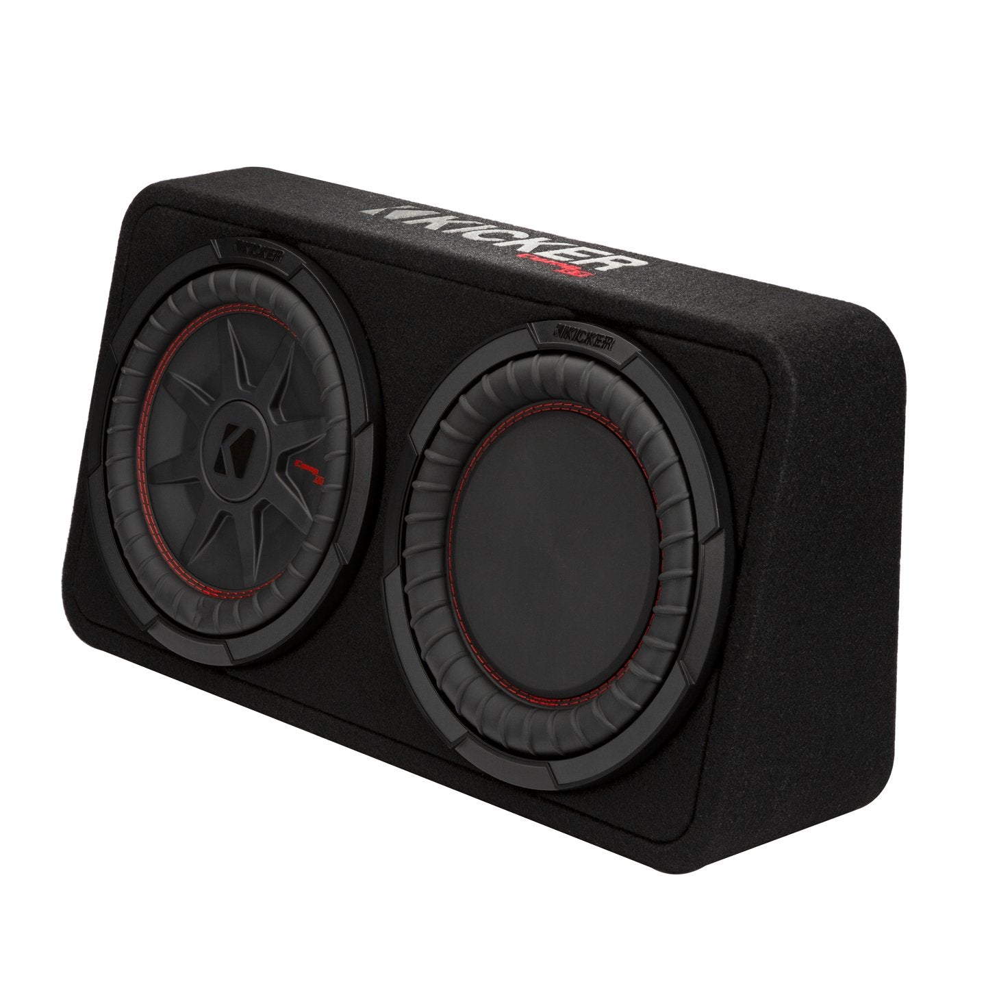 Kicker TCWRT102, CompRT 10" Subwoofer In Thin Profile Enclosure, 2 Ohm (48TCWRT102) (OB)