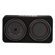 Kicker TCWRT122, CompRT 12" Subwoofer In Thin Profile Enclosure, 2 Ohm (48TCWRT122) (OB)