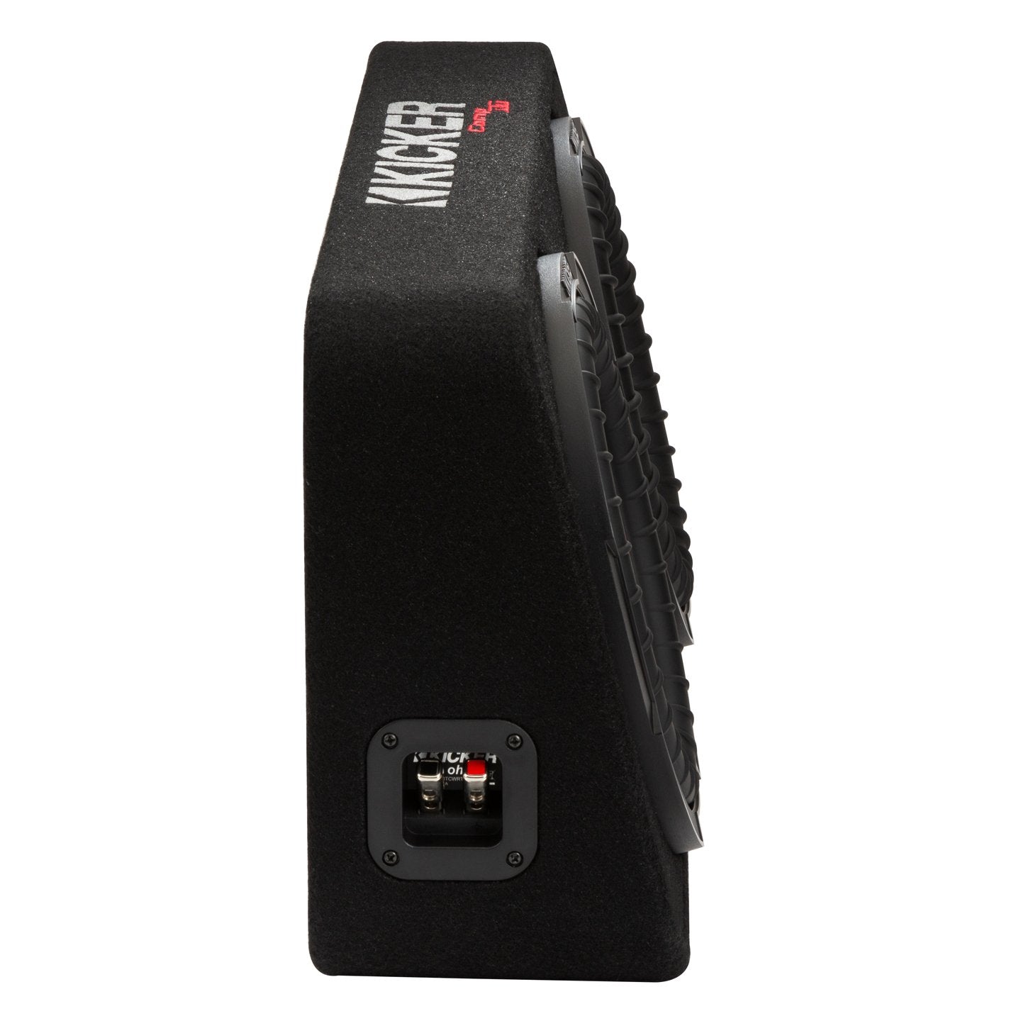 Kicker TCWRT672, CompRT 6.75" Subwoofer In Thin Profile Enclosure, 2 Ohm (48TCWRT672) (OB)