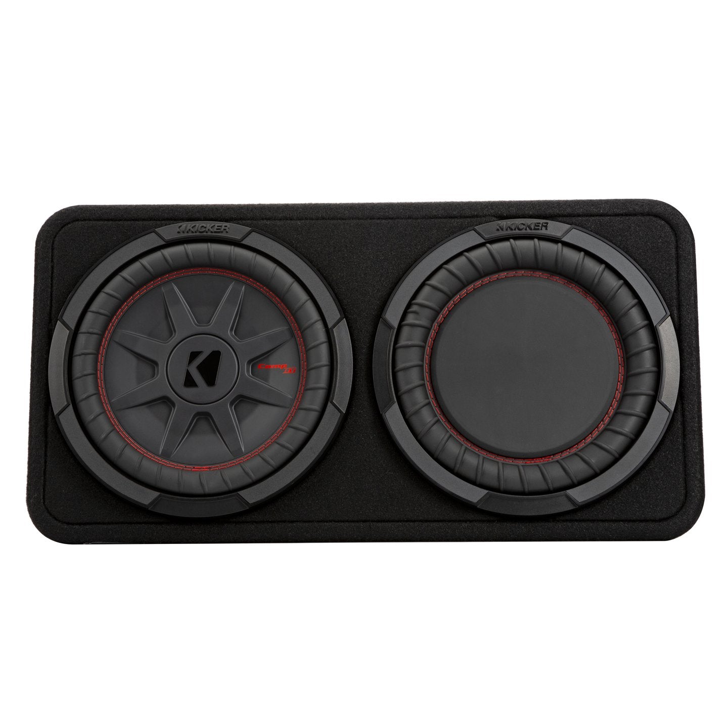 Kicker TCWRT82, CompRT 8" Subwoofer In Thin Profile Enclosure, 2 Ohm (48TCWRT82) (OB)