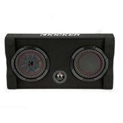 Kicker TRTP82, TRTP 8" Thin Down Firing Subwoofer and Passive Radiator Enclosure, 2-Ohm (48TRTP82) (OB)