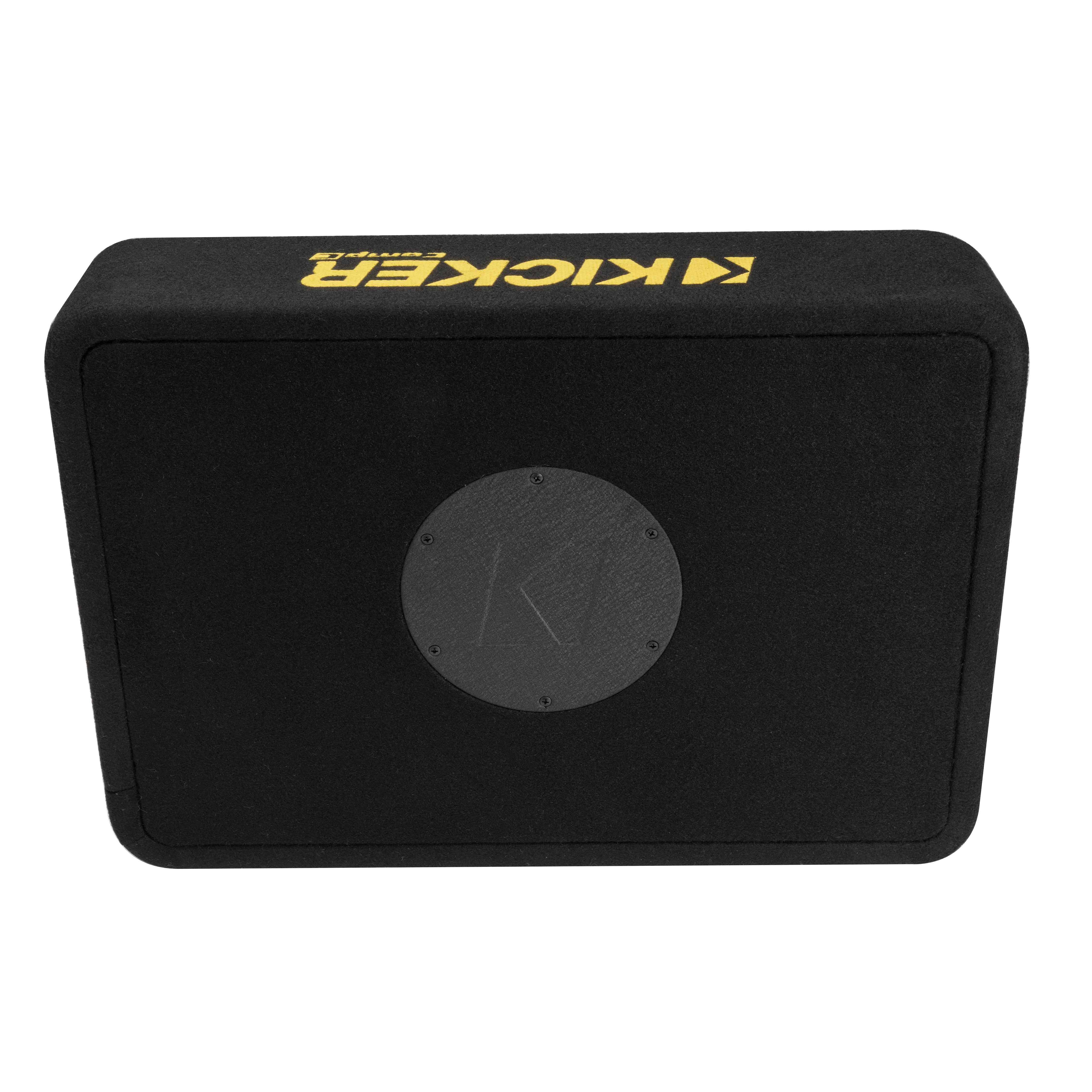 Kicker TCWC104, CompC 10" Subwoofer In Thin Profile Enclosure, 4-Ohm (50TCWC104) (OB)