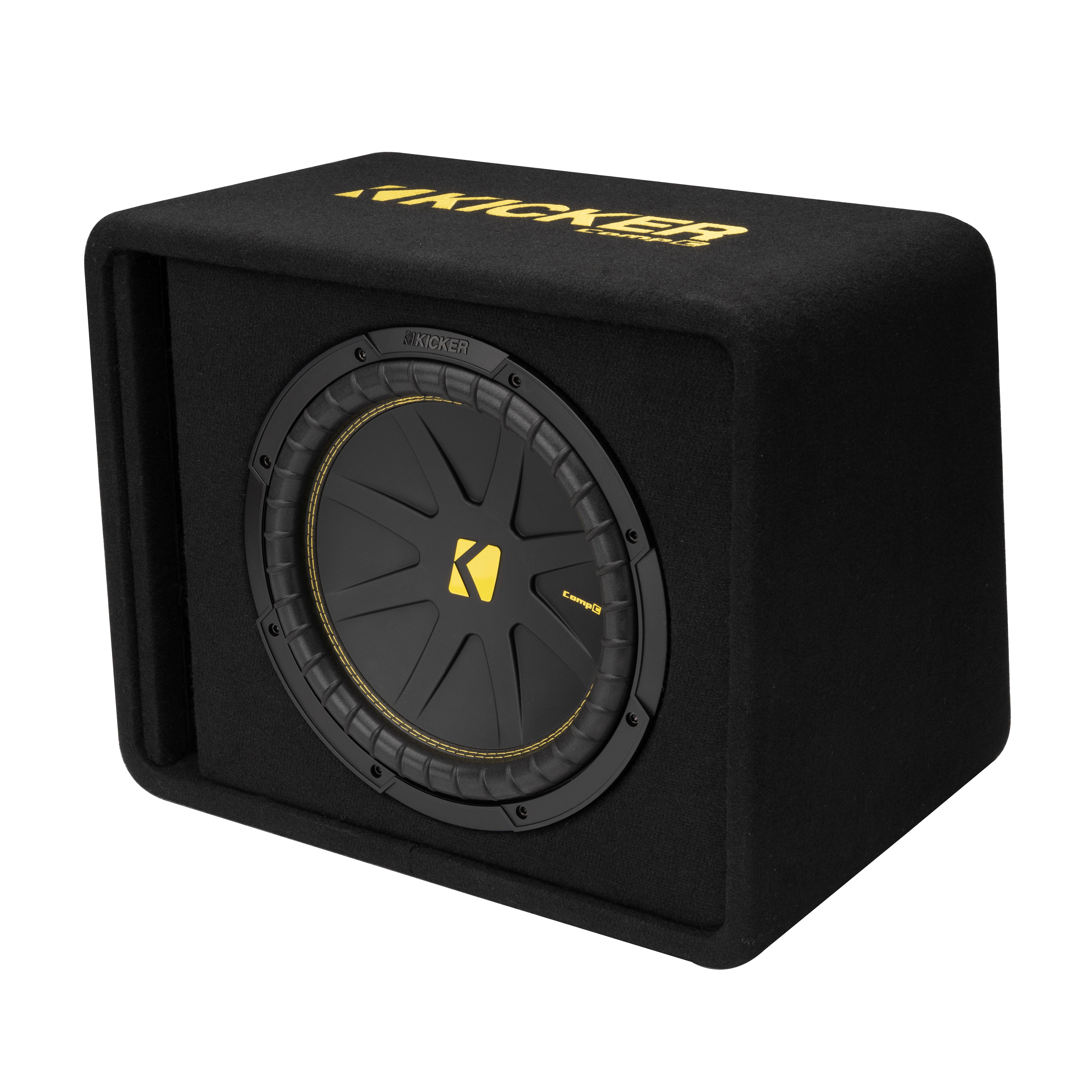 Kicker VCWC122, CompC 12" Subwoofer In Vented Enclosure, 2-Ohm (50VCWC122) (OB)