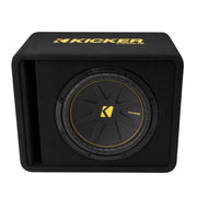 Kicker VCWC122, CompC 12" Subwoofer In Vented Enclosure, 2-Ohm (50VCWC122) (OB)