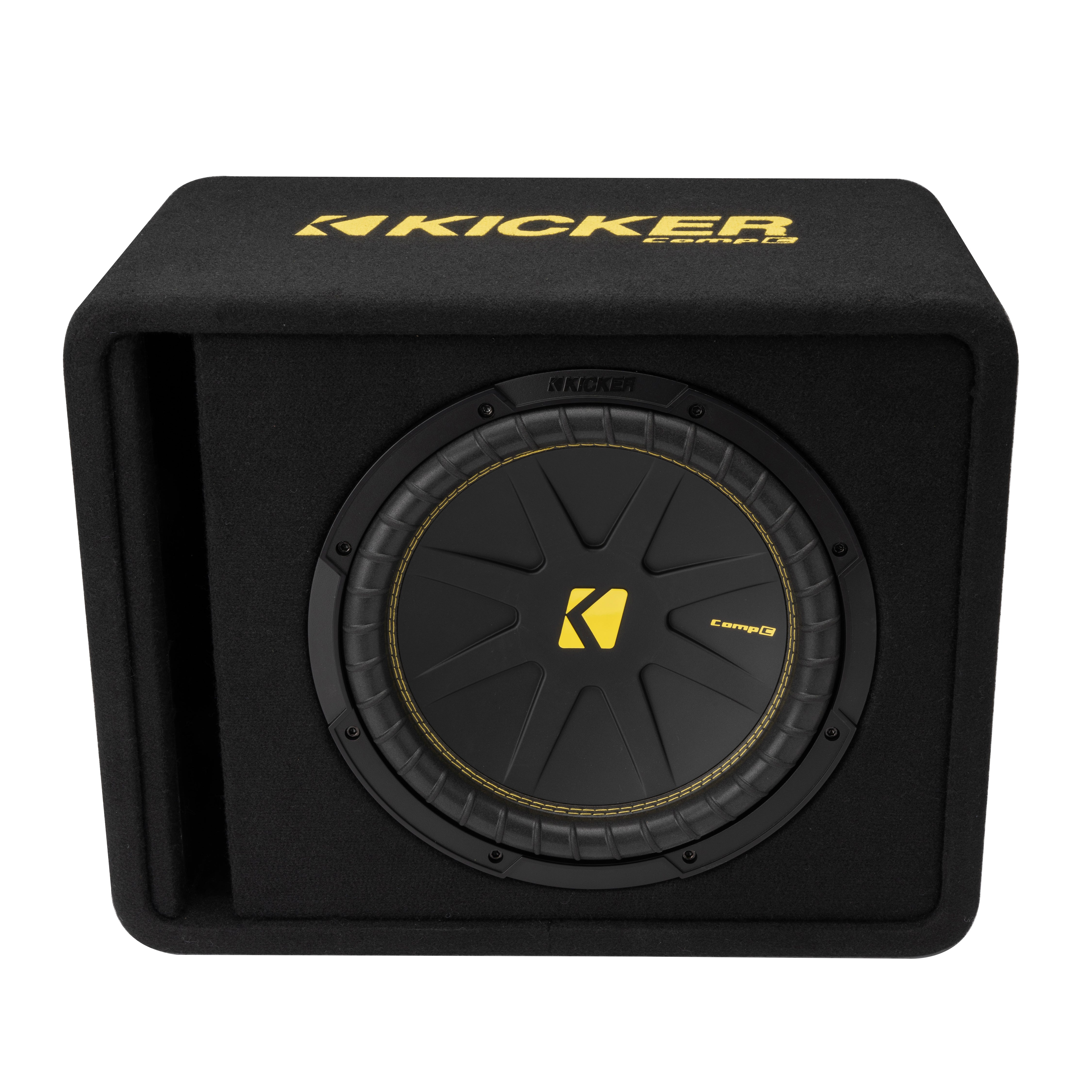 Kicker VCWC122, CompC 12" Subwoofer In Vented Enclosure, 2-Ohm (50VCWC122) (OB)