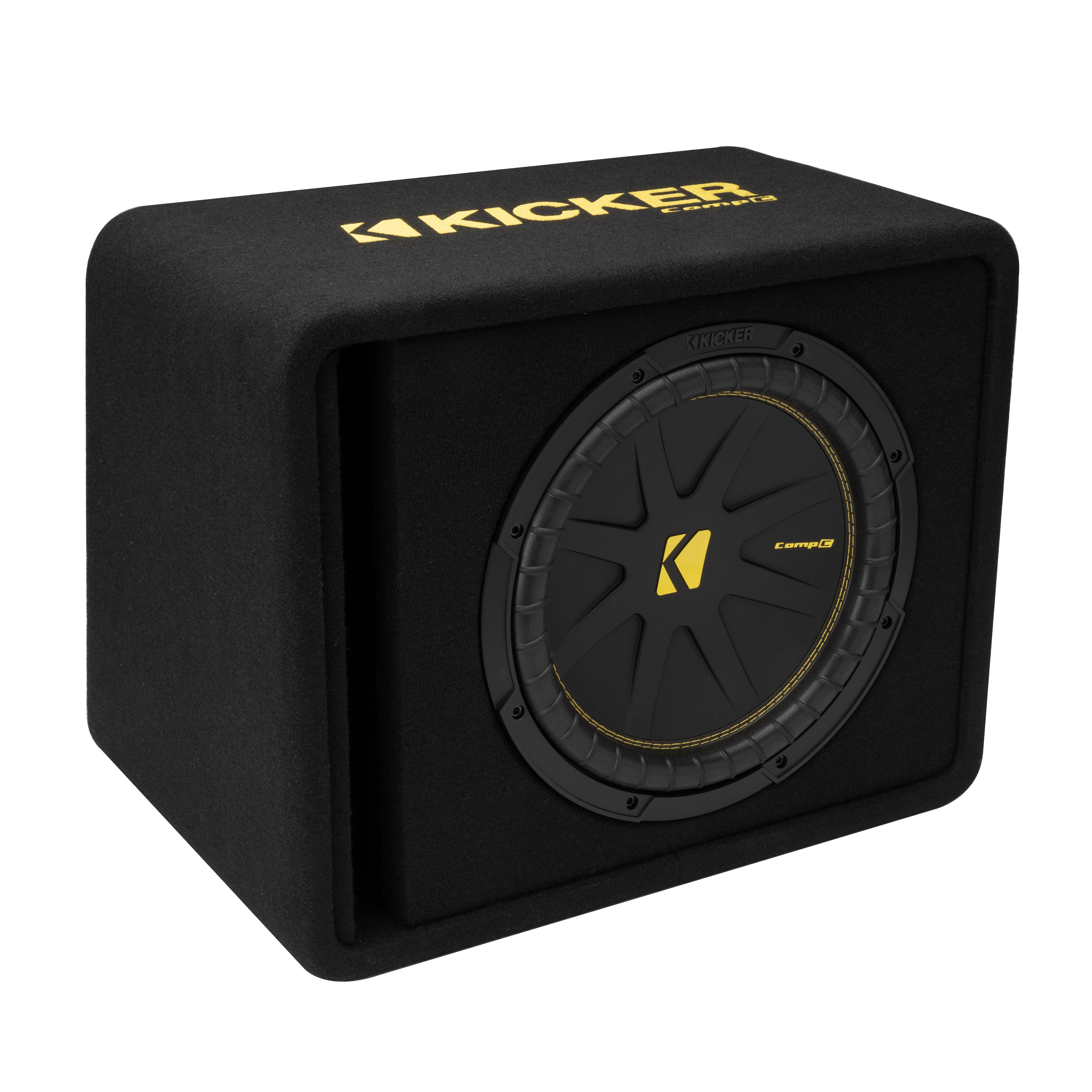 Kicker VCWC122, CompC 12" Subwoofer In Vented Enclosure, 2-Ohm (50VCWC122) (OB)