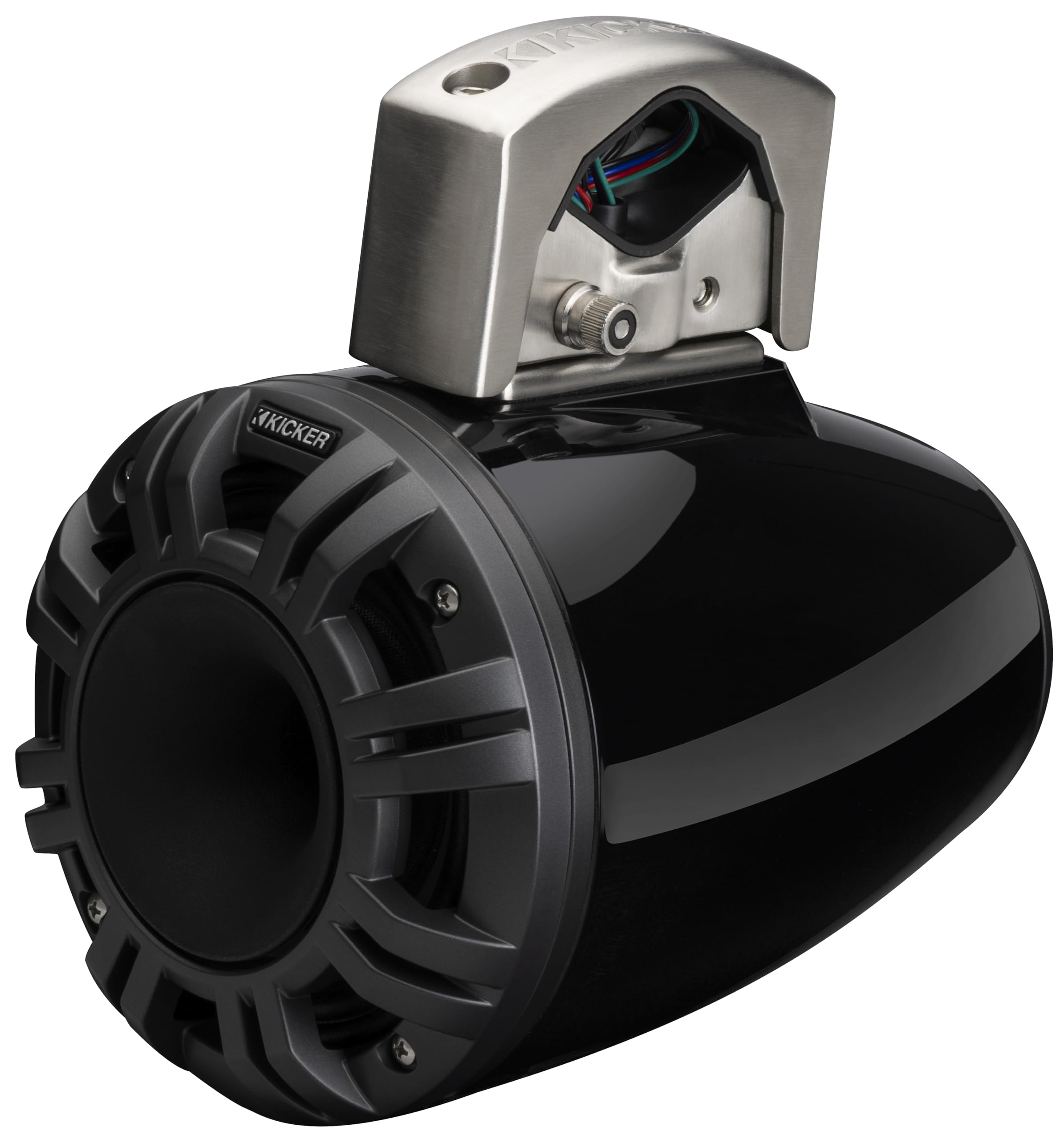 Kicker KMTCXL65, KMTCXL 6.5" Horn Loaded Compression Driver Tower System Black (51KMTCXL65) (OB)