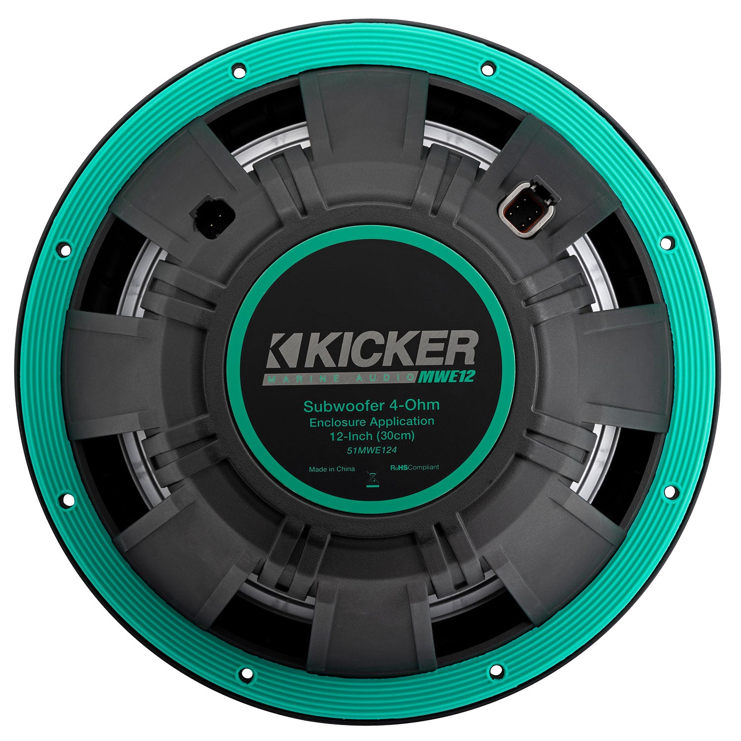 Kicker MWE12, MWE 12" Premium Marine Subwoofer (for Enclosure Applications) 2-Ohm (51MWE122) (OB)